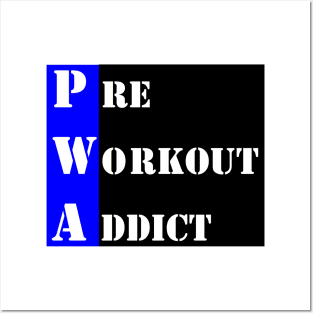 Funny Workout | Pre Workout Addict Posters and Art